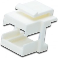 DIGITUS LWL Keystone Module Adaptateur - LC - pour Panneau de Brassage modulaire - Blanc