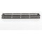 DIGITUS Panneau de Brassage modulaire - 48 Ports 1U - Rack 19" - pour modules Keystone RJ45 - blinde - Noir