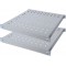 DIGITUS Professional DN-97644 Lot de 2 tablettes a  profondeur variable pour montage fixe dans des armoires 19" Charge maximale 