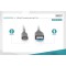 Digitus AK-300136-010-S Cable Adaptateur USB Type C vers USB Type A Noir