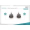 DIGITUS ASSMANN Cable de Connexion USB et Adaptateur USB 2.0 Type-C - C, 1,8 m, 480 Mbit/s 1,8 m Noir