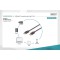 DIGITUS ASSMANN Cable de Connexion USB et Adaptateur USB 2.0 Type-C - C, 1,8 m, 480 Mbit/s 1,8 m Noir
