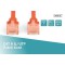DIGITUS CAT 6 U-UTP Cable de Raccordement , 2 m, Cable Ethernet LAN LAN DSL, PVC, CCA, AWG 26/7, Rouge