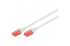 Digitus 0.25m Cat6 U/UTP cable de reseau 0,25 m U/UTP (UTP) Blanc - Cables de reseau (0,25 m, Cat6, U/UTP (UTP), RJ-45, RJ-45, B