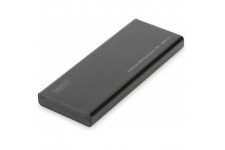 Boitier Externe pour M2-SSD DIGITUS USB 3.0, SATA III, Jusqu'a  6 Go/s, UASP, Alimentation Via Port USB, Noir
