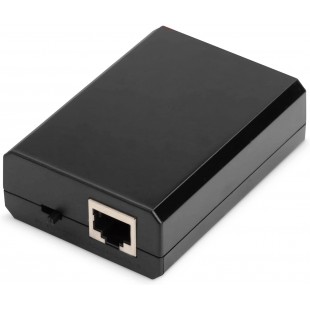 DIGITUS PoE+ Splitter - IEEE802.3at - Gigabit Ethernet - Tension de Sortie 5, 9, 12 Volt - DC 3.5mm Plug & Socket