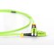 DIGITUS FO cable Patch OM5-2 m LC a  LC cable Fibre Optique - LSZH - Duplex Multimode 50/125µ - 40 GBit/s - Vert