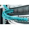 DIGITUS Bande de brosse 1U, 1 Unites, Noir