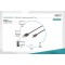 DIGITUS Cable de connexion USB 2.0-3 m - Cable de connexion USB type A vers USB Type-C - Haute vitesse 480 Mbit/s - 