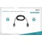 DIGITUS ASSMANN AK-340303-010-S Cable Adaptateur DisplayPort DP - HDMI Type A St/St, 1.0m, m/Verrieur. DP 1.2_HDMI 2