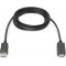 DIGITUS AK-340303-030-S Cable Adaptateur Noir 3,0 m