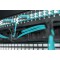 DIGITUS Rangierpanel 1HE - avec bande de brosse, 1 Unites, Noir