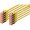 DIGITUS Cat 6 S-FTP Patch Cord, CU, LSZH AWG 27/7, Length 1 m, 10 Pieces, Color Yellow