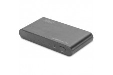 DIGITUS 4K HDMI 2.0 Switch 3x1 UHD 4K2K/60Hz Full 3D High Speed HDMI aluminum housing black