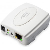 Assmann DIGITUS Serveur d'impression, Fast Ethernet, 1 x USB 2.0 Blanc. DN-13003-2