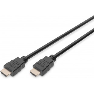 DIGITUS Cable HDMI Premium - UHD 4K - 3m - HDR, Ethernet, Arc, CEC, 3D, Dolby, HDMI 2.0 - Compatible PS4, PS5, Xbox