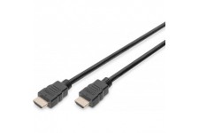 DIGITUS Cable HDMI Premium - UHD 4K - 3m - HDR, Ethernet, Arc, CEC, 3D, Dolby, HDMI 2.0 - Compatible PS4, PS5, Xbox