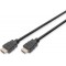 DIGITUS Cable HDMI Premium - UHD 4K - 2m - HDR, Ethernet, ARC, CEC, 3D, Dolby, HDMI 2.0 - Compatible PS4, PS5, Xbox