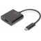 ASSMANN Electronic DA-70852 hub & concentrateur USB 3.0 (3.1 Gen 1) Type-C Noir - Hubs & concentrateurs (USB 3.0 (3.1 Gen 1) Typ