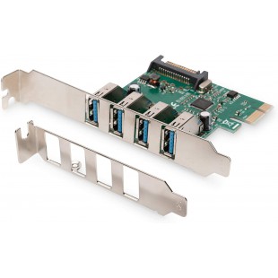 Digitus DS-30221-1 Carte reseau Interne USB 5000 Mbit/s