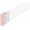 Cable de raccordement fin CAT 6 U-UTP, Cu, LSZH AWG 28/7, longueur - 10 m, couleur grise