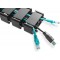 DIGITUS DA-90505 Guide-cable, Plastique (ABS), meta, Noir, Normal