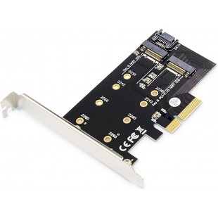 Utilisez Les Cartes SSD M.2 NGFF/NVMe sur 4 emplacements PCIe sur la Carte mere - B + M Key