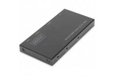 DIGITUS Splitter HDMI Ultra Slim 1X2, 4K/60HZ HDR, HDCP 2.2, 18 Gbps, Micro USB Power