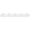 DIGITUS Panneau de retenue de cable 19" 1HE 5 Barres de Guidage en Acier Rond 75 x 40 mm pour cable Patch Gris