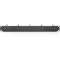 DIGITUS Panneau de Guidage de cable 19" 1HE 5 Barres de Guidage en Acier Rond 75 x 40 mm Noir