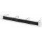 DIGITUS Panneau de Guidage de cable avec systeme de Guidage et Barre de Brosse - 19" - 1HE - 4 Barres de Guidage en Acier Rond -