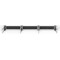 DIGITUS Panneau de Guidage de cable avec systeme de Guidage et Barre de Brosse - 19" - 1HE - 4 Barres de Guidage en Acier Rond -