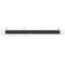 DIGITUS Panneau de Guidage de cable avec systeme de Guidage et Barre de Brosse - 19" - 1HE - 4 Barres de Guidage en Acier Rond -