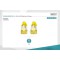 CAT 6A S-FTP Cable de brassage, Cu, LSZH AWG 26/7, length 2 m, 10 pieces, color yellow