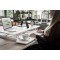 DIGITUS Height Adjustable Sit-Stand Desktop 95x61x11-46cm, Lower Keyboard and Mouse Deck,White