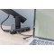  DIGITUS Monitorhalterung avec USB-C Dock 30", 9kg Max, Noir