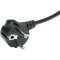 387.171 Rallonge multiprise 3 prises Schuko cable 3 m (Noir)