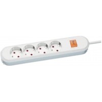 Smart 4AC outlet(s) 1.5m Noir protection surtension - protections surtensions (4 sortie(s) CA, 16 A, 3680 W, 1,5 m, Noir, 288 mm
