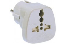 - Adaptateur de voyage, 2 et 3 poles