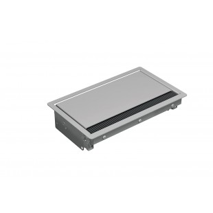 Racks amovibles Coni,tole d'acier,argent (RAL 9006) pour le montage dans les plateaux de ta