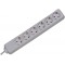 381.241S multiprise 6 Sortie(s) CA Blanc - Multiprises (6 Sortie(s) CA, Blanc, Plastique, 3600 W, 450 g, 41 x 370 x 56 mm)