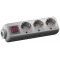 Multiprise SMART 3-fach, Blanc