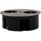 931.000 Twist 2S Double Prise encastree Effet Acier Inoxydable