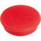 HMS36 01 Aimant puissant 38 mm Charge max 2500 g (Rouge) Lot de 10