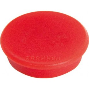 HMS36 01 Aimant puissant 38 mm Charge max 2500 g (Rouge) Lot de 10