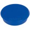 Paquet de 10 Aimants ronds 13 mm Bleu