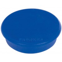 Paquet de 10 Aimants ronds 13 mm Bleu