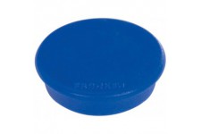 Paquet de 10 Aimants ronds 13 mm Bleu