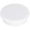 Paquet de 10 Aimants ronds 13 mm Blanc