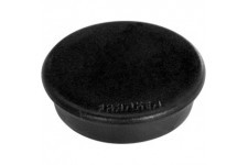 Paquet de 10 Aimants ronds 13 mm Noir